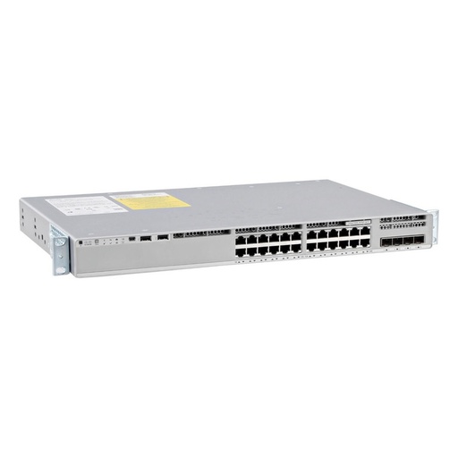 [C9200L-24P-4G-E] Cisco Catalyst 9200L 24-port PoE+ 4x1G uplink with one 600W AC power supply Switch, Network Essentials