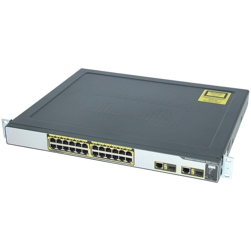 Cisco Catalyst Express 500 24 x 10/100 PoE ports & 2 x 10/100/1000BASE-T or SFP uplink ports