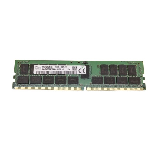 [HMA84GR7AFR4N-UH] SK Hynix 32GB 2Rx4 PC4-19200T-R (DDR4-2400) Registered CAS-17 Memory Kit (HMA84GR7MFR4N-UH)