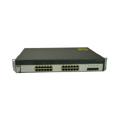 [WS-C3750G-24TS-S] Cisco Catalyst 3750G Stackable 24 10/100/1000Base-T Gigabit Ethernet ports & 4 SFP-based Gigabit uplink ports, IP Base Software