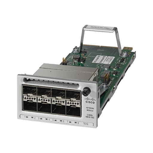 [C3850-NM-8-10G] Cisco 8 x Gigabit Ethernet / 8 x 10 Gigabit Ethernet network module spare for 3850