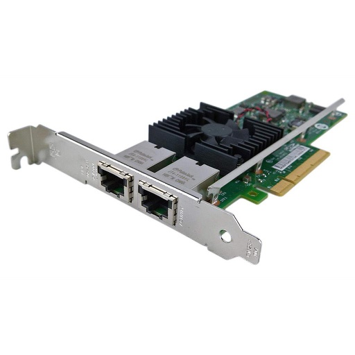 [K7H46-HP] Dell Intel X540-T2 CNA Dual Port 10Gb Base-T PCI-e Converged Network Adapter - High Profile Bracket