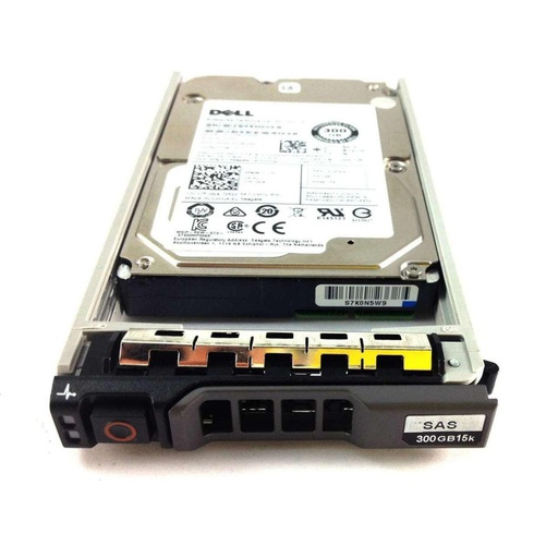 [7FJW4] Dell 300GB 15K 2.5-inch SAS 12Gb/s Enterprise Hard Drive w/ caddy 