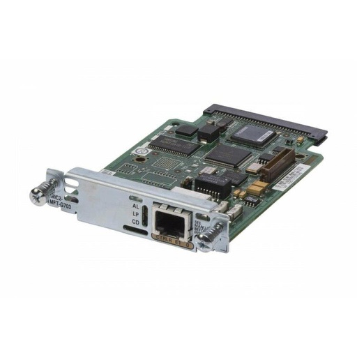 [VWIC2-1MFT-G703] Cisco 1-Port Multiflex Trunk Voice/WAN 2nd Generation Interface Card-G.703