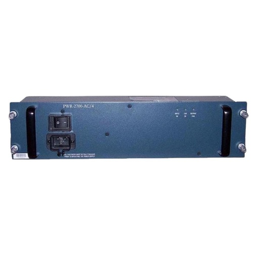 [PWR-2700-AC/4] Cisco 2700W AC Power Supply for Cisco 7604 Router & Catalyst 6504-E Switch