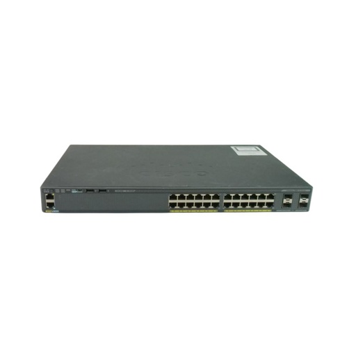 [WS-C2960X-24TS-L] Cisco Catalyst 2960X 24 10/100/1000 ports and 4 SFP module slots LAN Base