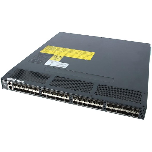 [DS-C9148-48P-K9] Cisco MDS 9148 48-Port Multilayer Fabric Switch with 48 8-Gbps active ports, Dual Power Supplies, Power Cords and Fans, VSANs, PortChannels, and Cisco DCNM for SAN Essentials Edition. Includes Accessory kit.