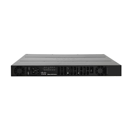 [ISR4431-AX/K9] Cisco 4431 ISR with 4 onboard GE, 3 NIM slots, 1 ISC slot, 8GB Flash Memory default, 2 GB DRAM default (data plane), 4 GB DRAM default (control plane) with Application Experience (AX) bundle