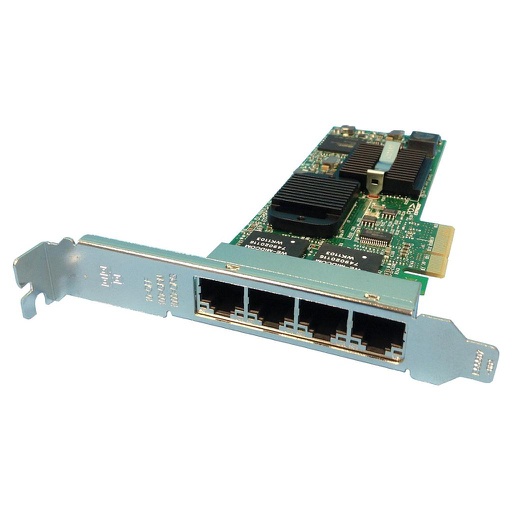 [H092P-LP] Dell Intel Pro/1000 VT NIC Gigabit Ethernet Quad Port 1GbE PCI-e Network Interface Card Adapter - Low Profile Bracket