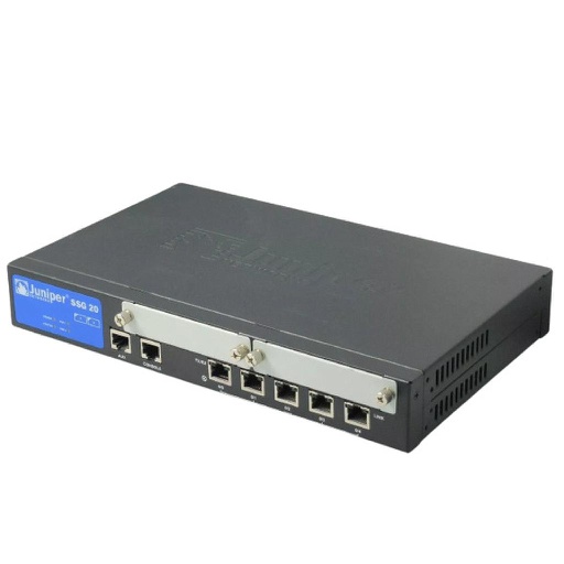 [SSG-20-SB] Juniper SSG 20 with 2 port Mini-PIM slots, 128 MB Memory Secure Services Gateway