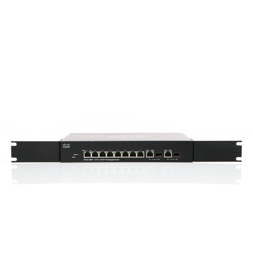 [SRW208MP-K9-EU] Cisco Small Business 300 Series SF302-08MP Managed Switch, 8-Port 10/100 Maximum PoE & 2 combo mini-GBIC ports