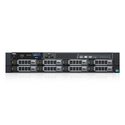 [PER730-8LFF-ENT-V4] Dell PowerEdge R730, 8 LFF Drive Bays, CTO 2U; PERC S130 (SW RAID), iDRAC-8 (Enterprise), V4