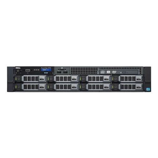[PER730-8LFF-ENT-V4] Dell PowerEdge R730, 8 LFF Drive Bays, CTO 2U; PERC S130 (SW RAID), iDRAC-8 (Enterprise), V4