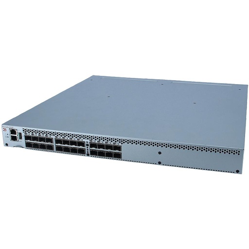 [BR-6505-12-16G-MC-1R] Brocade 6505 24-Port 16G SFP+ Fibre Channel SAN Switch; dual PS, 12 Ports Active