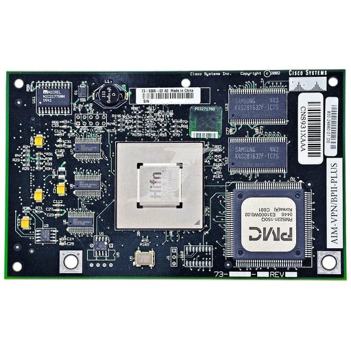 [AIM-VPN/BPII-PLUS] Cisco DES/3DES/AES VPN Encryption/Compression AIM - Base Performance