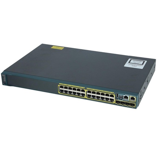 [WS-C2960S-24TS-L] Cisco Catalyst 2960S 24 10/100/1000 Ethernet, 4 x SFP LAN Base