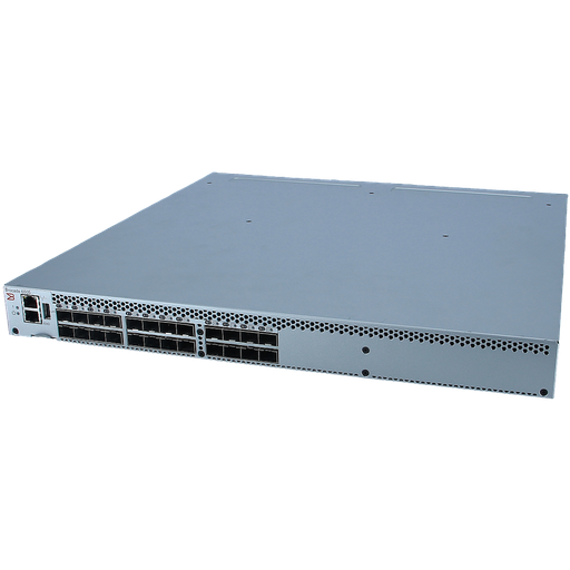 [DL-6505-12-16G] Dell Brocade 24-port (12 active) 6505 16Gb Fibre Channel Switch, 1 PSU, Airflow Port Side Exhaust