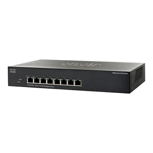 [SRW208-K9-G5] Cisco Small Business 300 Series SF300-08 Managed Switch, 8-port 10/100 Mbps