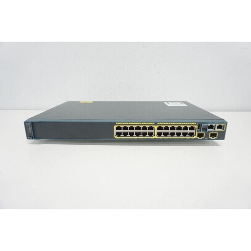 [WS-C2960S-24TD-L] Cisco Catalyst 2960S 24 10/100/1000 Ethernet, 2 x 10G SFP+ LAN Base
