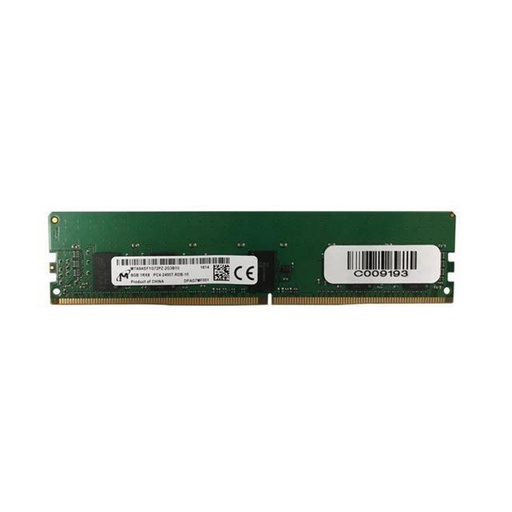 [MTA9ASF1G72PZ-2G3B1] Micron 8GB 1Rx8 PC4-19200T-R (DDR4-2400) Registered CAS-17 Memory Kit