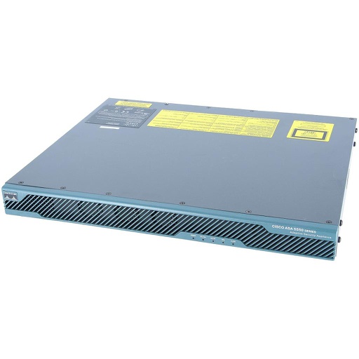 [ASA5550-BUN-K9] Cisco ASA 5550 Firewall Edition includes 8 Gigabit Ethernet interfaces + 1 Fast Ethernet interface, 4 Gigabit SFP interfaces, 5000 IPsec VPN peers, 2 SSL VPN peers, 3DES/AES license