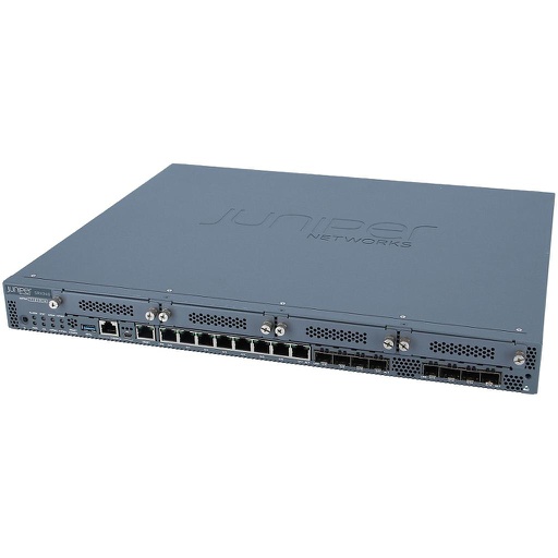 [SRX340-SYS-JB] Juniper SRX340 Firewalls include hardware (16GbE, 4x MPIM slots, 4G RAM, 8G Flash, power supply, cable and RMK) and Junos Software Base (firewall, NAT, IPSec, routing, MPLS and switching)