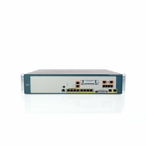 [UC520-24U-4BRI-K9] Cisco Unified Communications 520 24 User configuration with 4 BRI trunks (BRI), 4 Analog ports (FXS), 8 PoE ports, 1 VIC slot for expansion
