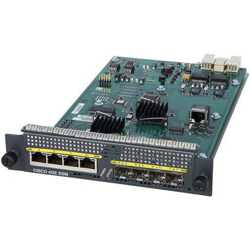 [SSM-4GE] Cisco 4-Port Gigabit Ethernet Security Services Module for ASA 5500 Series