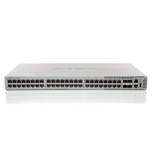 [DCS-7010T-48-R] Arista 7010T, 48x RJ45 (10/100/1000), 4 x SFP+ (1/10GbE) switch, rear to front air, 2x AC