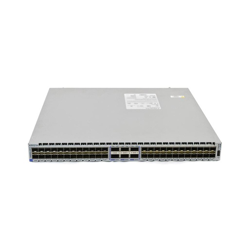 [DCS-7280SRA-48C6-F] Arista 7280SRA, 48x 1/10GbE SFP+ & 6x 100GbE QSFP switch router, AlgoMatch, front to rear airflow, 2x AC power supplies