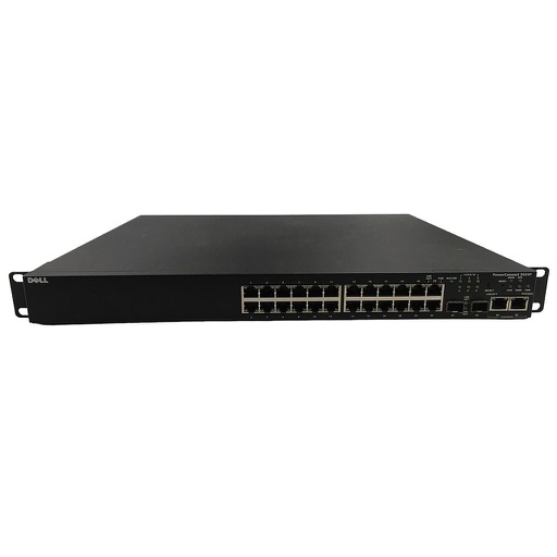 [P8811] Dell PowerConnect 3424P 24xPorts 10/100Base-T Managed Rack-mountable Fast Ethernet Network Switch