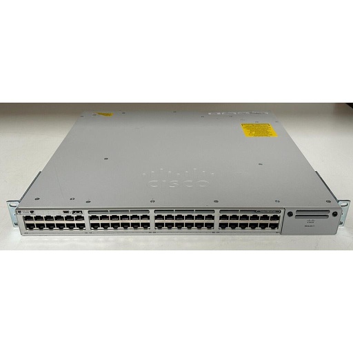 [C9300-48P-A] Cisco Catalyst 9300 48-port 1G copper with modular uplinks, PoE+, Network Advantage