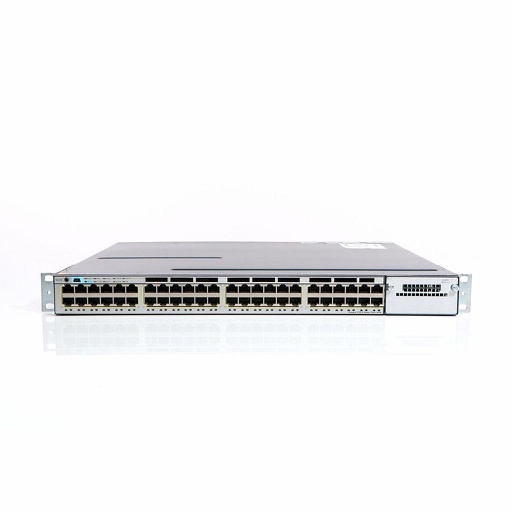 [WS-C3750X-48U-S] Cisco Catalyst 3750X Stackable 48 10/100/1000 Ethernet UPOE ports, with one 1100W AC power supply 1 RU, IP Base feature set