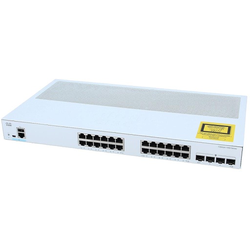 [C1000-24T-4G-L] Cisco Catalyst 1000 Series, 24x 10/100/1000 Ethernet ports & 4x 1G SFP uplink ports, Managed Switch