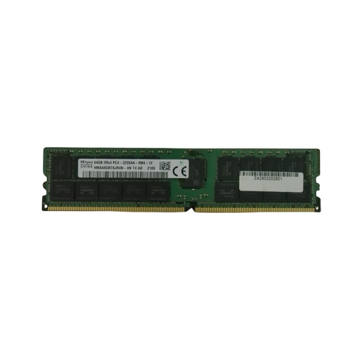 [HMAA8GR7AJR4N-XN] SK Hynix 64GB 2Rx4 PC4-25600R (DDR4-3200) Registered CAS-22 Memory Module