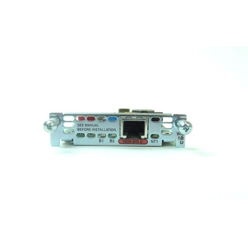 [WIC-1B-U] Cisco 1-port ISDN BRI U interface (NT1) WAN Interface Card