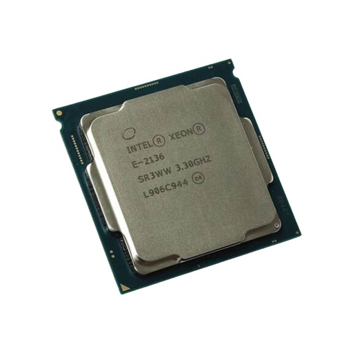 [SR3WW] Intel Xeon E-2136 6-Core 12MB Cache 4,50GHz 80W TDP