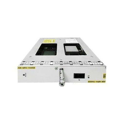 [A9K-MPA-1X40GE] Cisco ASR 9000 1-port 40-Gigabit Ethernet Modular Port Adapter, requires QSFP optics