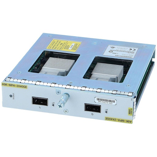 [A9K-MPA-2X40GE] Cisco ASR 9000 2-port 40-Gigabit Ethernet Modular Port Adapter, requires QSFP optics