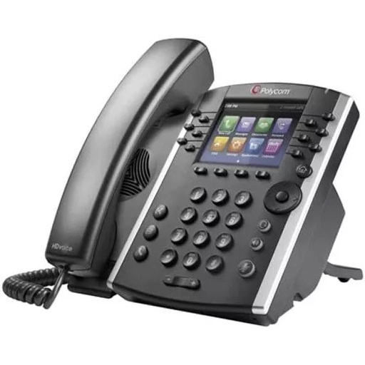 [2201-46162-001] Polycom IP Phone VVX 410, 12-Lines, Gigabit Ethernet, PoE