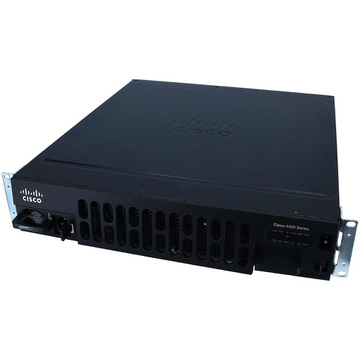 [ISR4451-X-VSEC/K9] Cisco ISR 4451-X Voice Sec. Bundle, PVDM4-64 w/ UC and SEC License PAK