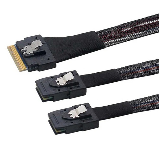 [P55884-B21] HPE ProLiant DL36x Gen10 Plus 8SFF SAS/SATA PCIe Slot2 Tri-Mode Cable Kit