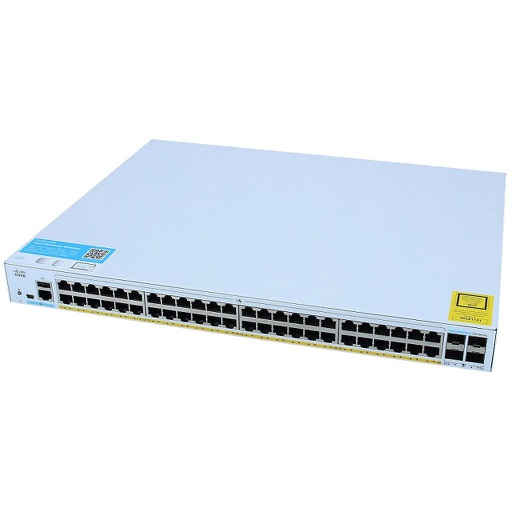 [CBS350-48FP-4G-EU] Cisco Business 350 Series Managed 48-Port 10/100/1000 PoE+ with 740W power budget & 4 Gigabit SFP, PA EU, Switch