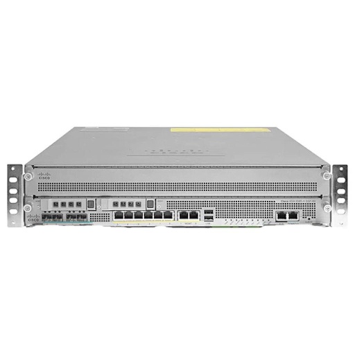 [ASA5585-S60-2A-K9] Cisco ASA 5585-X Firewall Edition SSP-60 bundle includes 6 Gigabit Ethernet interfaces, 4 10 Gigabit Ethernet SFP+ interfaces, 2 Gigabit Ethernet management interfaces, 10,000 IPsec VPN peers, 2 Premium VPN peers, dual AC power, 3DES/AES license
