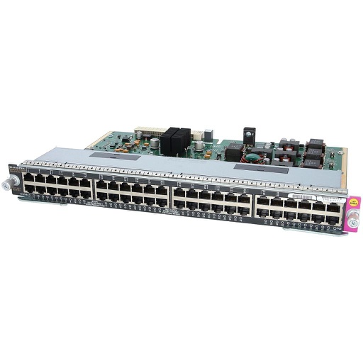 [WS-X4748-UPOE+E] Cisco Catalyst 4500E Series 48-Port UPOE 10/100/1000 RJ-45 Line Card