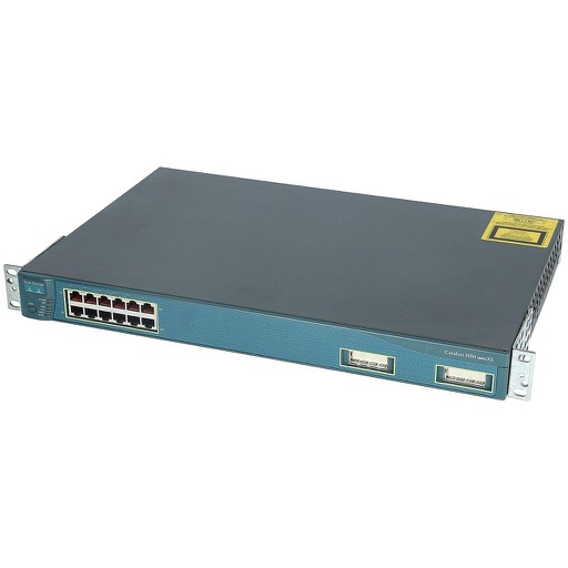 [WS-C3512-XL-EN] Cisco Catalyst 3512 XL , 12-Port 10/100 and two 1000BaseX GBIC ports, Enterprise Edition