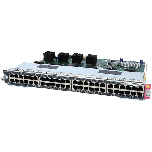 [WS-X4648-RJ45V-E] Cisco Catalyst 4500E Series 48-Port 802.3af PoE 10/100/1000 (RJ-45) Line Card