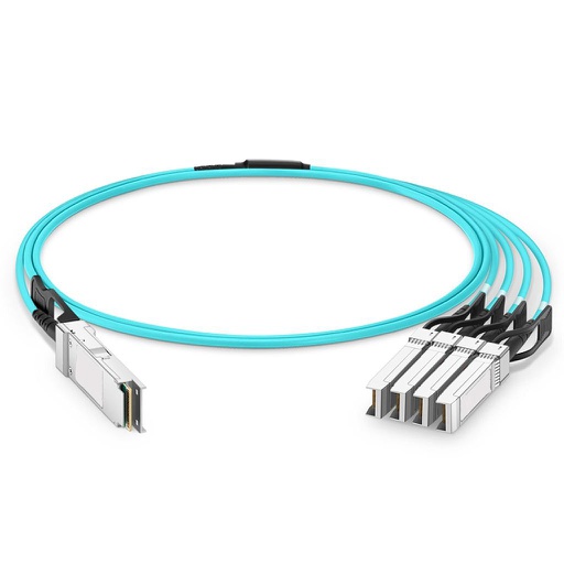 [QSFP-4X10G-AOC1M-COM] Arpers Breakout Cable óptico activo (AOC) 40G QSFP+ a 4x10G SFP+, 1m, compatible with Cisco
