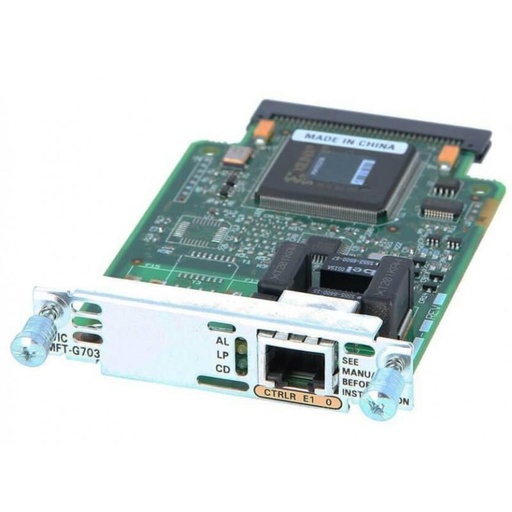 [VWIC-1MFT-G703] Cisco 1-Port RJ-48 Multiflex Trunk-E1 G.703
