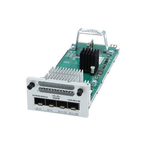 [C3850-NM-2-10G] Cisco 4 x Gigabit Ethernet / 2 x 10 Gigabit Ethernet network module spare for 3850